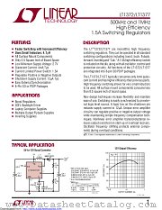 LT1372IS8#TR datasheet pdf Linear Technology