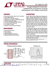 LTC1380CGN#PBF datasheet pdf Linear Technology