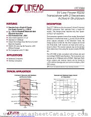 LTC1384CG#TRPBF datasheet pdf Linear Technology