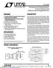 LTC1392CS8#PBF datasheet pdf Linear Technology