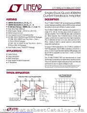 LT1396CDD#TRPBF datasheet pdf Linear Technology