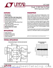 LTC1448IS8#PBF datasheet pdf Linear Technology