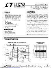 LTC1454LCS#TRPBF datasheet pdf Linear Technology