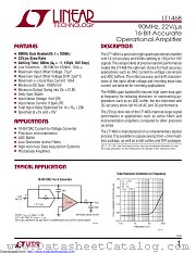 LT1468IS8#TR datasheet pdf Linear Technology