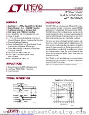 LTC1481IS8#TR datasheet pdf Linear Technology