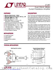 LT1497CS8#TR datasheet pdf Linear Technology
