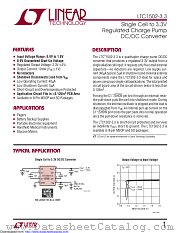 LTC1502CMS8-3.3#TRPBF datasheet pdf Linear Technology