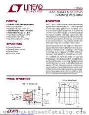 LT1506CR#TRPBF datasheet pdf Linear Technology