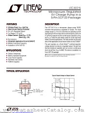 LTC1517ES5-5#TRMPBF datasheet pdf Linear Technology
