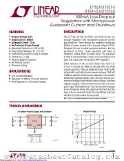 LT1521IST-3#TRPBF datasheet pdf Linear Technology