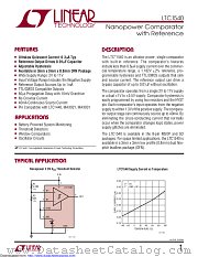 LTC1540CDD#TRPBF datasheet pdf Linear Technology