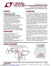 LTC1541CDD datasheet pdf Linear Technology