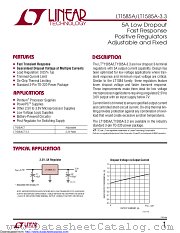 LT1585ACT#PBF datasheet pdf Linear Technology