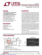LT1611CS5#TRPBF datasheet pdf Linear Technology