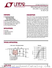 LT1617ES5#TR datasheet pdf Linear Technology