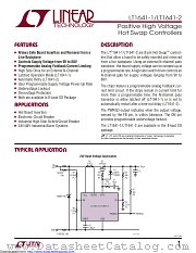 LT1641-1IS8#TR datasheet pdf Linear Technology
