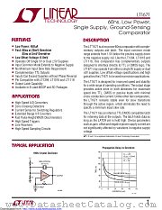 LT1671CMS8#TRPBF datasheet pdf Linear Technology