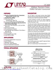 LTC1685IS8 datasheet pdf Linear Technology