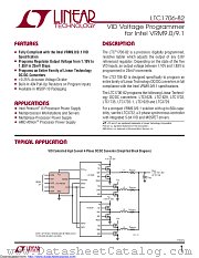 LTC1706EMS-82#TRPBF datasheet pdf Linear Technology