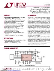 LTC1753CSW#TRPBF datasheet pdf Linear Technology