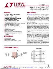 LT1763CDE-1.8#TRPBF datasheet pdf Linear Technology
