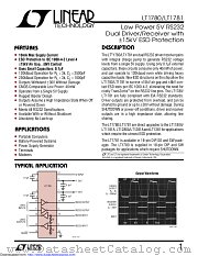 LT1781IN#PBF datasheet pdf Linear Technology