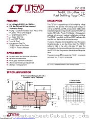 LTC1821ACGW datasheet pdf Linear Technology