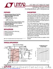 LTC1842CS8#TRPBF datasheet pdf Linear Technology