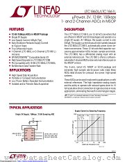 LTC1860LIMS8#TRPBF datasheet pdf Linear Technology