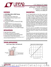LTC1865ACMS datasheet pdf Linear Technology