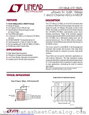 LTC1864LCMS8 datasheet pdf Linear Technology