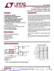 LTC1872ES6#TRM datasheet pdf Linear Technology