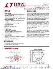 LTC1967IMS8#TR datasheet pdf Linear Technology