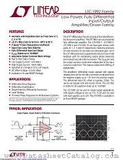 LTC1992-10CMS8#TRPBF datasheet pdf Linear Technology