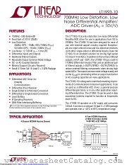 LT1993IUD-10#PBF datasheet pdf Linear Technology