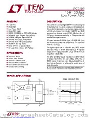 LTC2159CUK#TRPBF datasheet pdf Linear Technology