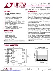 LTC2171CUKG-14#PBF datasheet pdf Linear Technology
