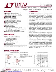 LT2178AIS8#TRPBF datasheet pdf Linear Technology