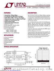 LTC2203IUK#TR datasheet pdf Linear Technology