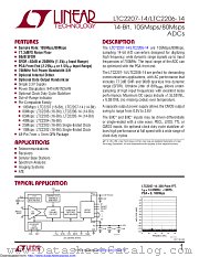 LTC2207CUK-14#PBF datasheet pdf Linear Technology