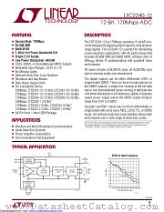LTC2240CUP-12#TRPBF datasheet pdf Linear Technology