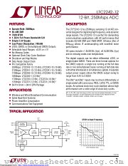 LTC2242IUP-12#TRPBF datasheet pdf Linear Technology