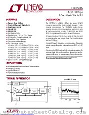 LTC2245CUH#TR datasheet pdf Linear Technology
