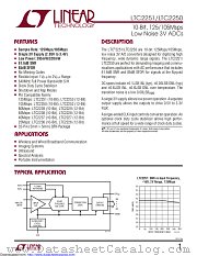 LTC2251CUH datasheet pdf Linear Technology