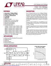 LTC2254IUH datasheet pdf Linear Technology