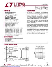 LTC2294IUP datasheet pdf Linear Technology