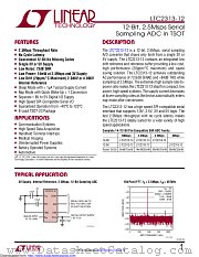LTC2313HTS8-12#TRPBF datasheet pdf Linear Technology