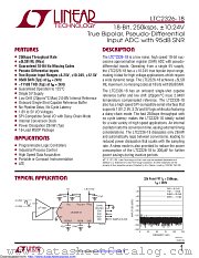LTC2326IMS-18#PBF datasheet pdf Linear Technology