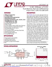 LTC2327CMS-16#PBF datasheet pdf Linear Technology