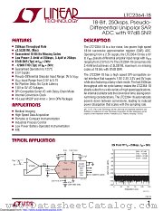 LTC2364IDE-18#TRPBF datasheet pdf Linear Technology
